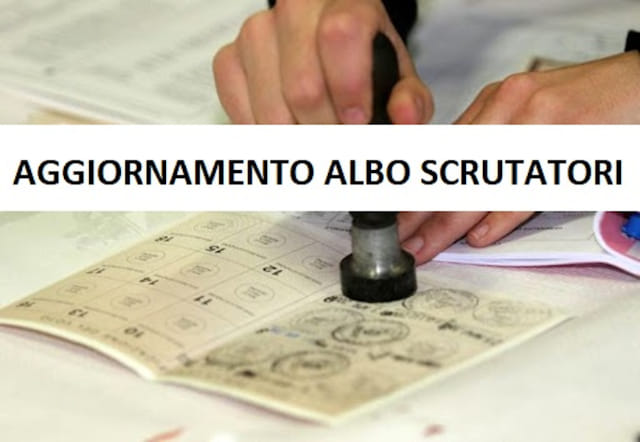 Aggiornamento albo scrutatori